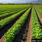 북키프로스의 농업 - A vibrant North Cyprus farm showcasing regenerative agriculture: a diverse field with crop rotation ...